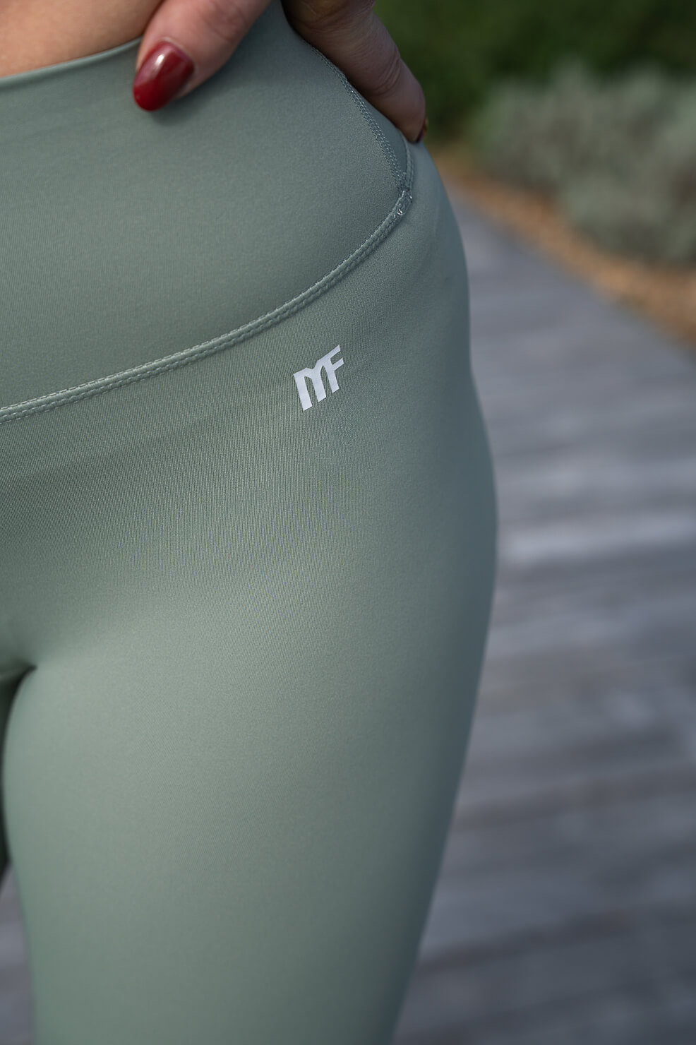 Brassière et legging green bloom-08