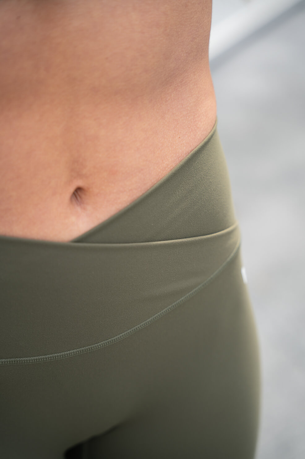 Brassière short legging kaki-30