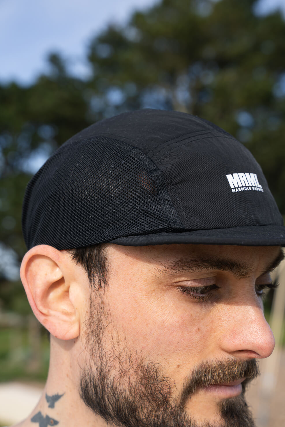 Casquette Hybrid Aero Black-4