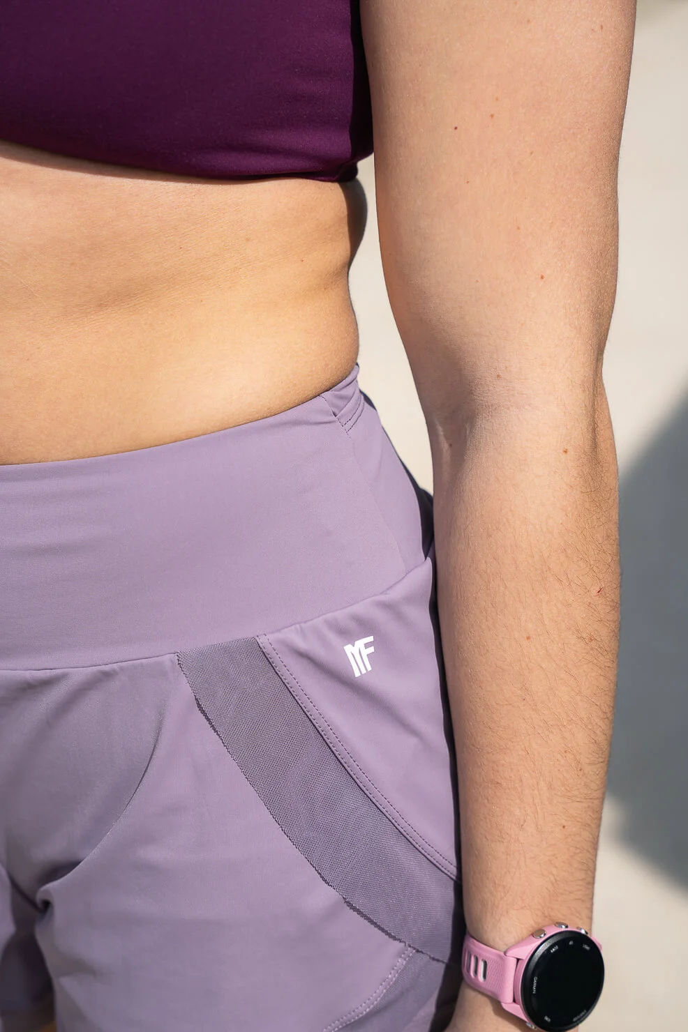 Short running lila-01