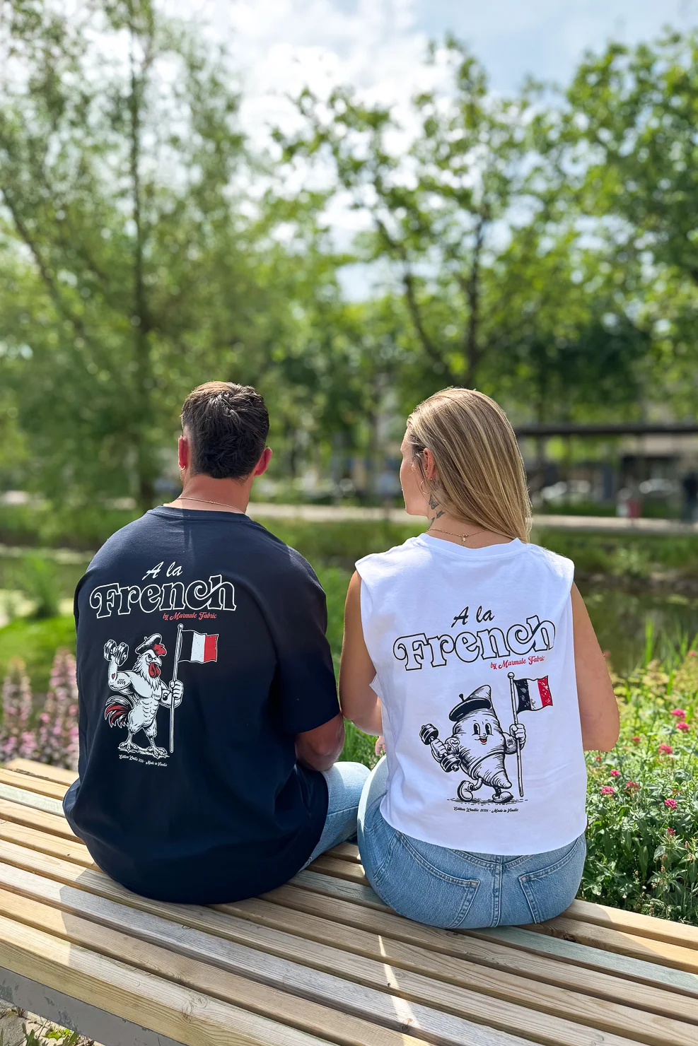 T-shirt oversize A la French-15