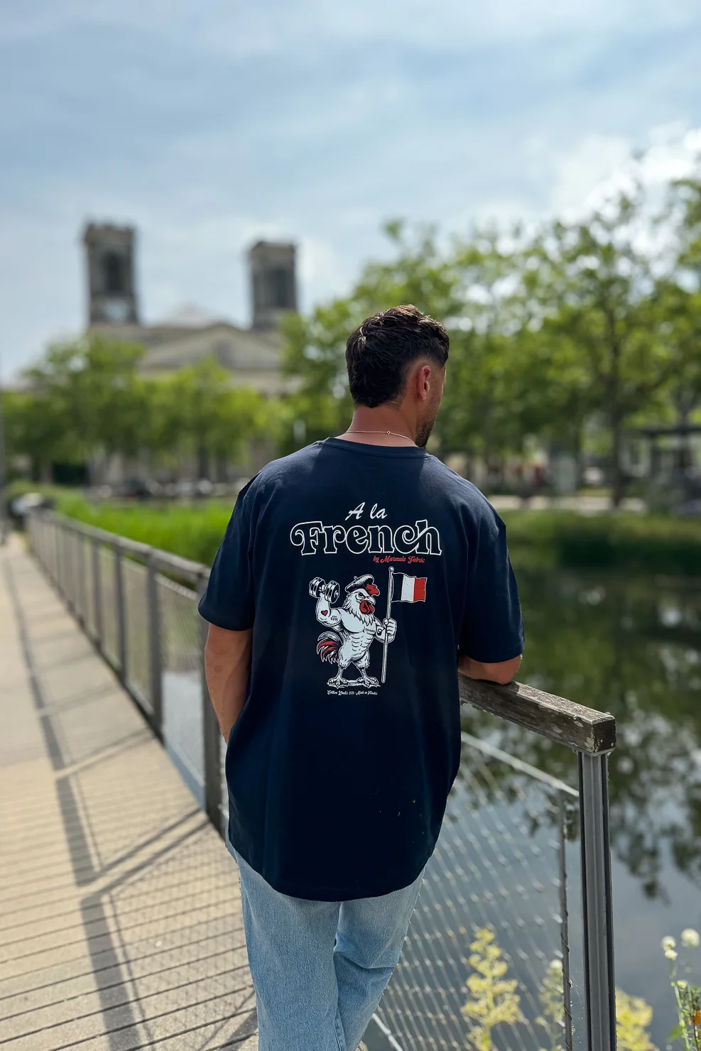 T-shirt oversize A la French-23