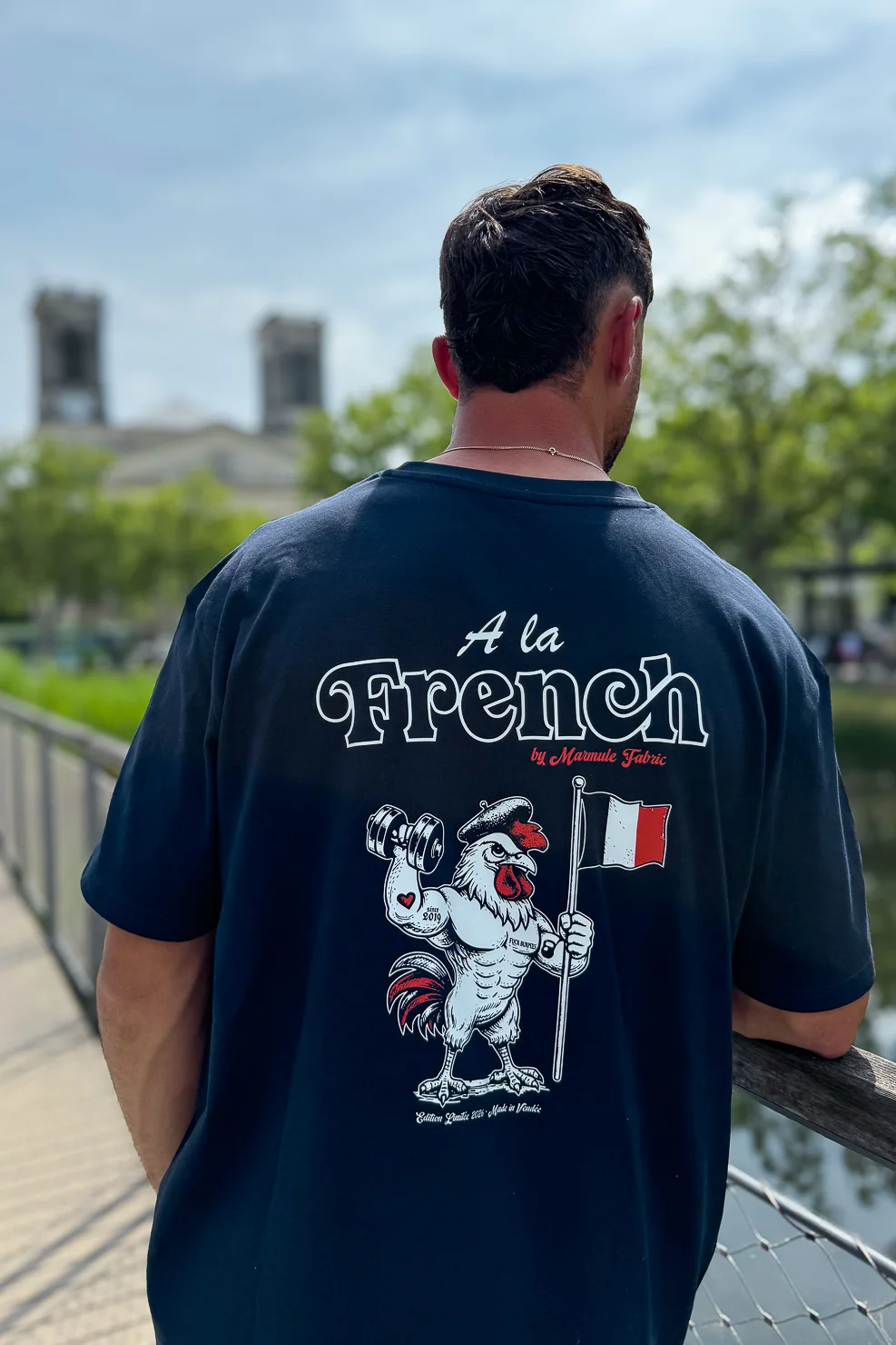 T-shirt oversize A la French-24