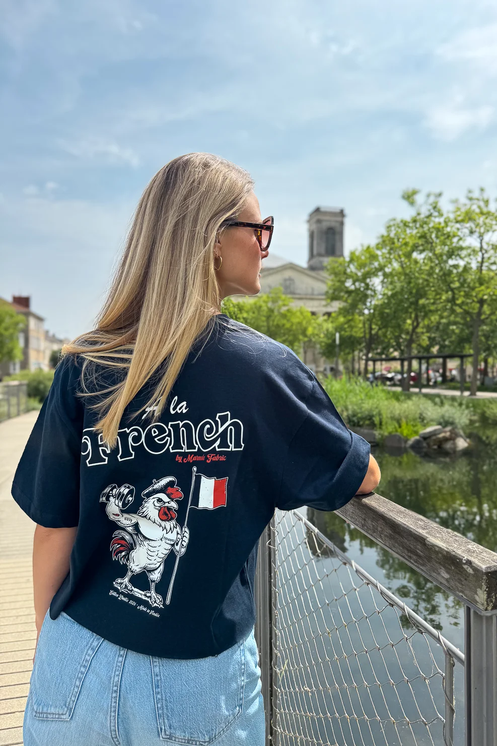 T-shirt oversize A la French-25