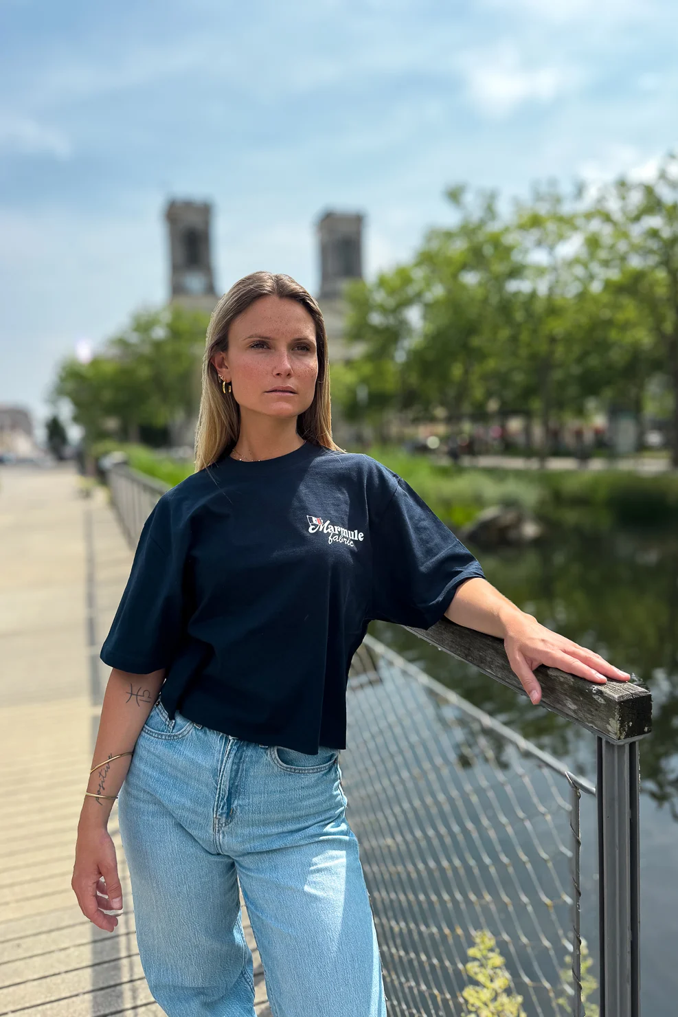 T-shirt oversize A la French-26