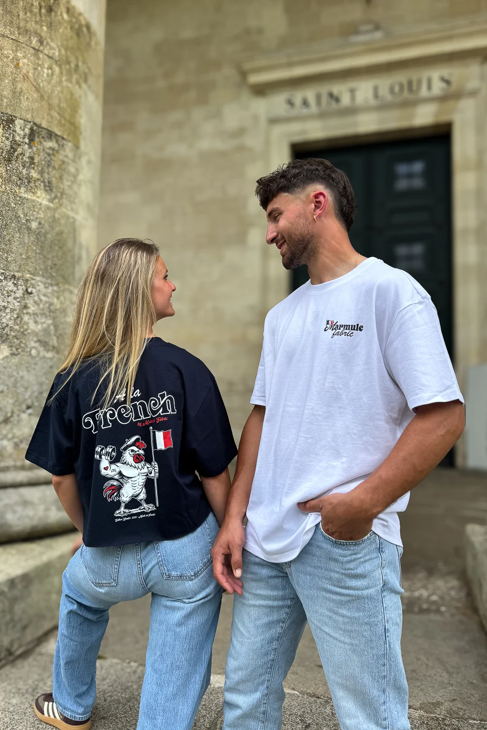 T-shirt oversize A la French-31
