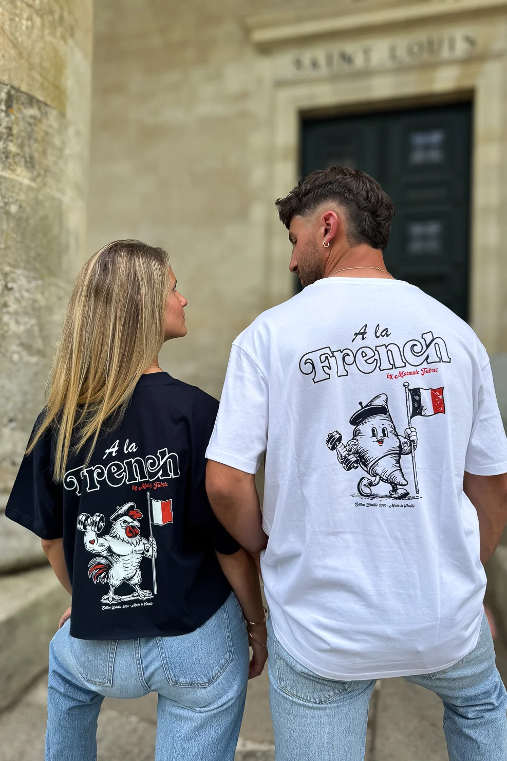 T-shirt oversize A la French-33