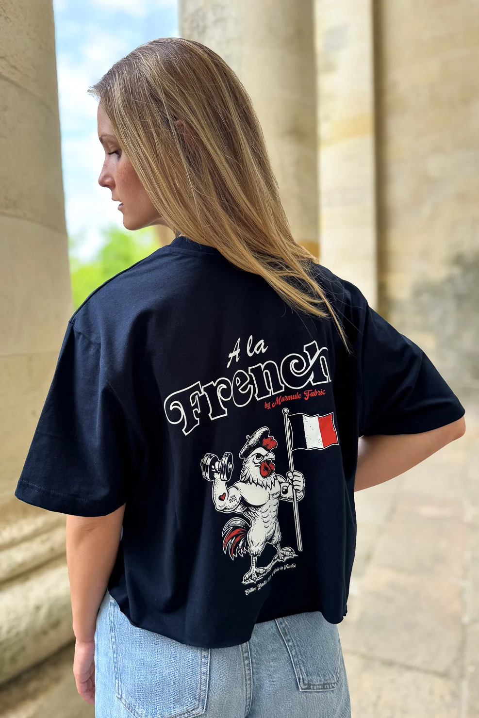 T-shirt oversize A la French-41