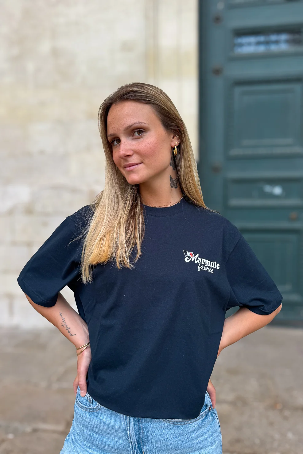 T-shirt oversize A la French-43