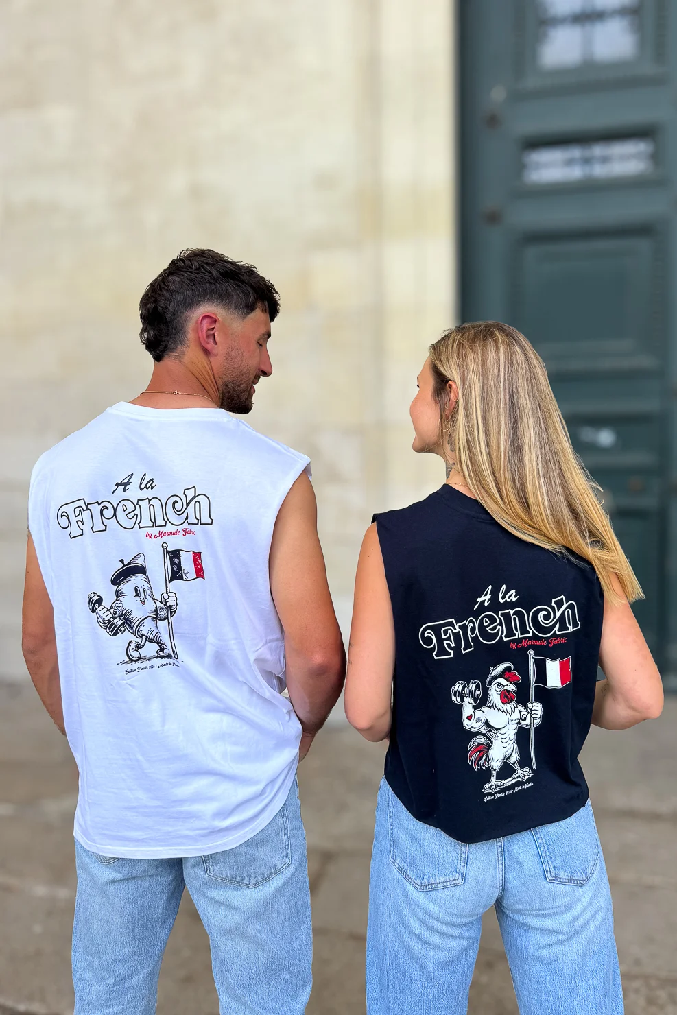 T-shirt oversize A la French-46
