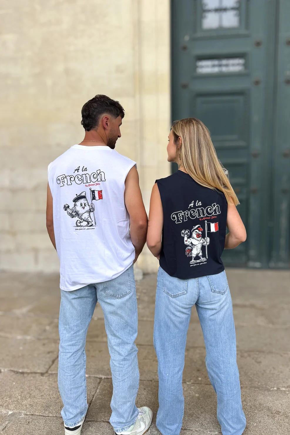 T-shirt oversize A la French-47
