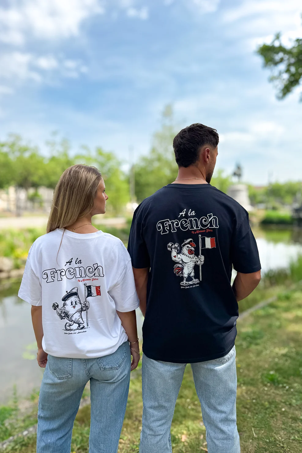 T-shirt oversize A la French-5