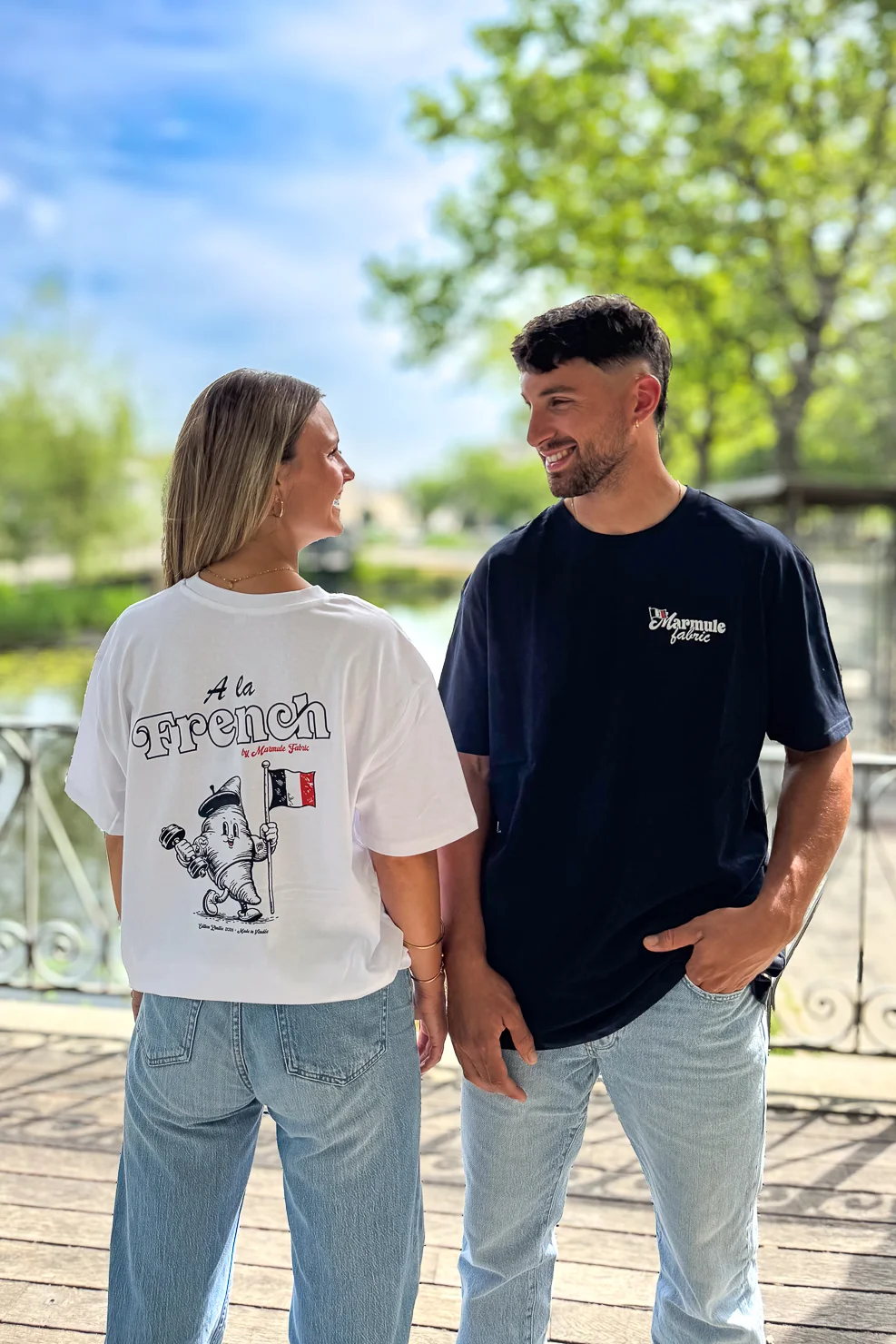 T-shirt oversize A la French-53