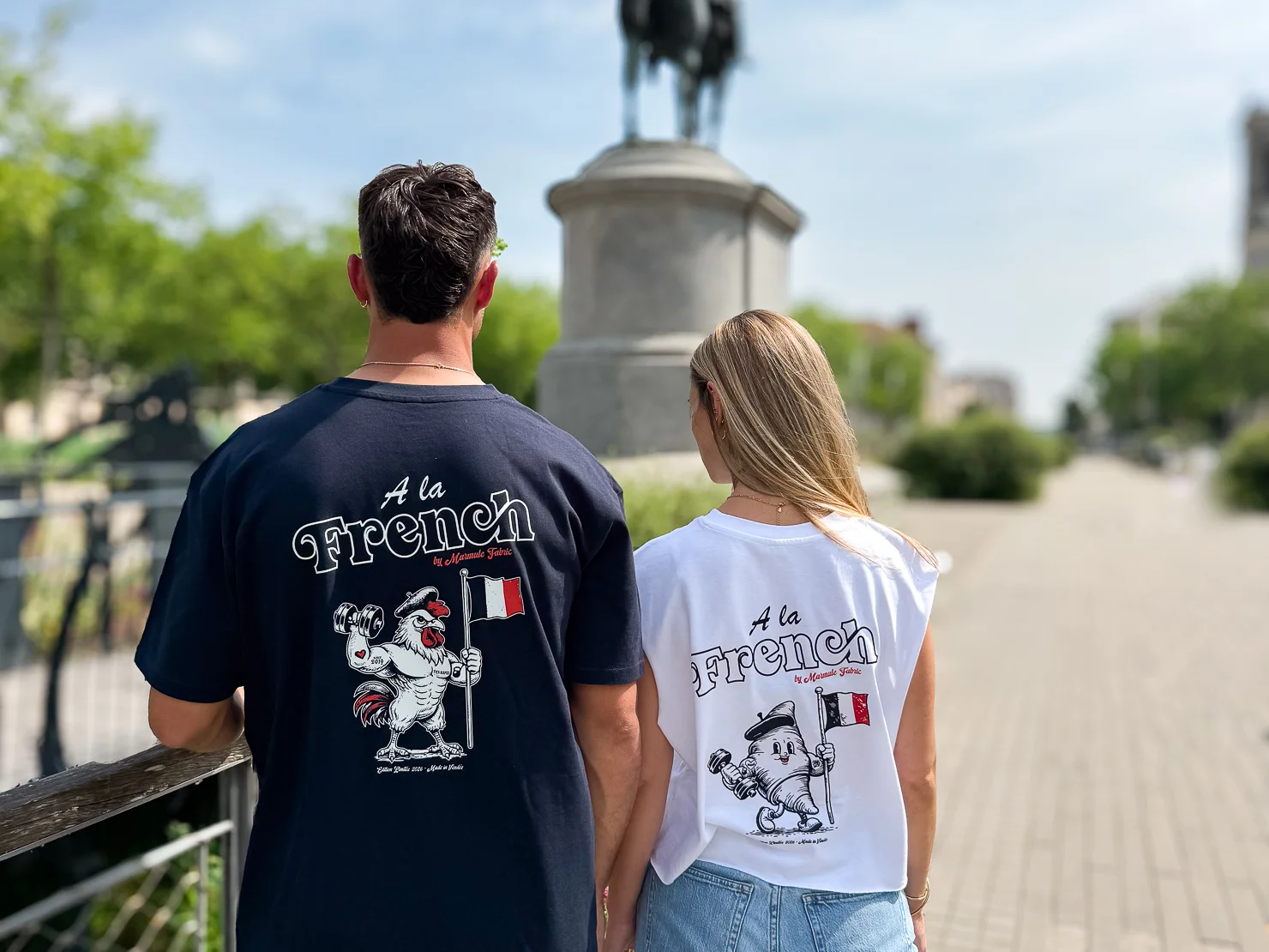 T-shirt oversize A la French-58