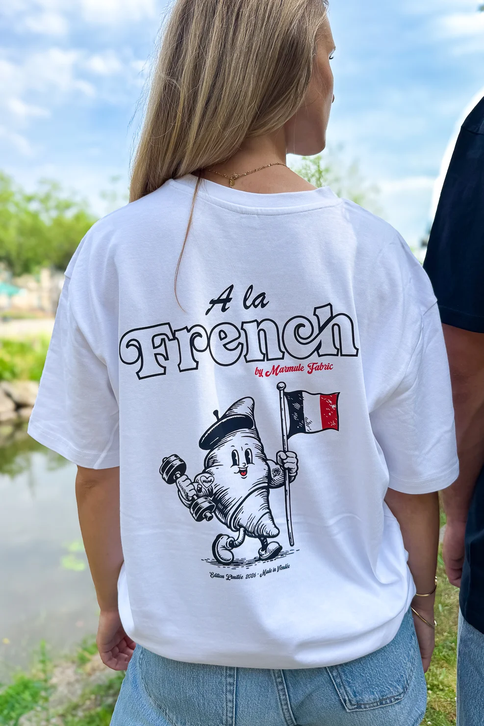 T-shirt oversize A la French-7