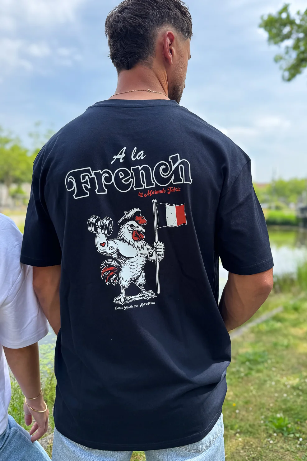 T-shirt oversize A la French-9