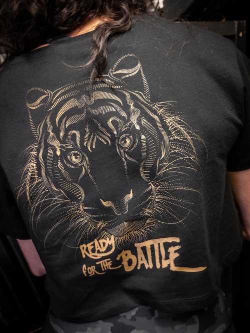 Crop Top Gold Lion-165